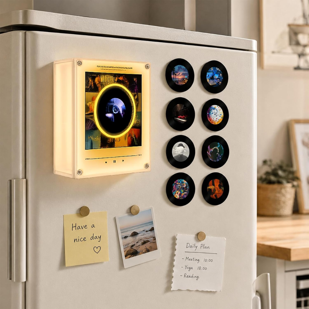The magnetic vinyl music box